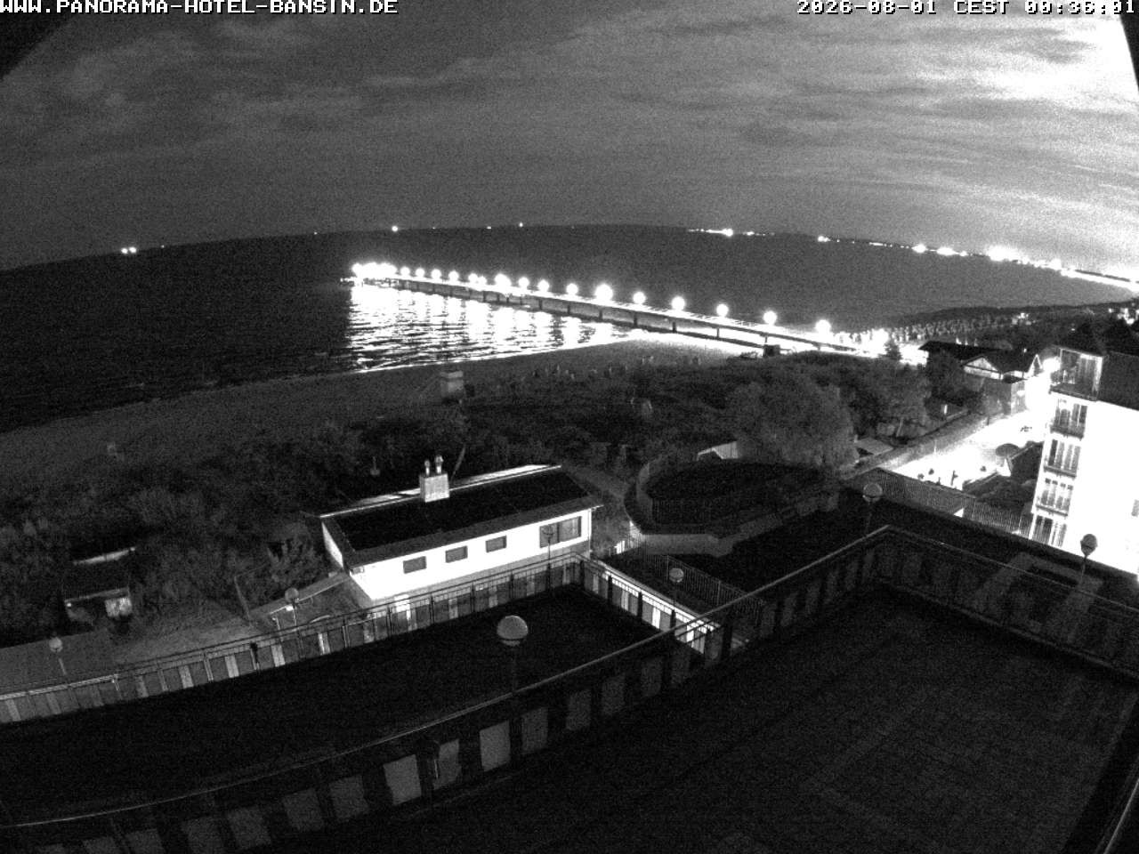Archiv Foto Webcam Usedom: Ostseeblick an der Seebrücke Bansin