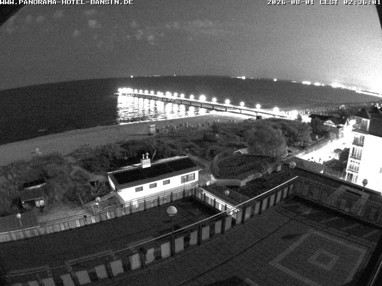 Archiv Foto Webcam Usedom: Ostseeblick an der Seebrücke Bansin