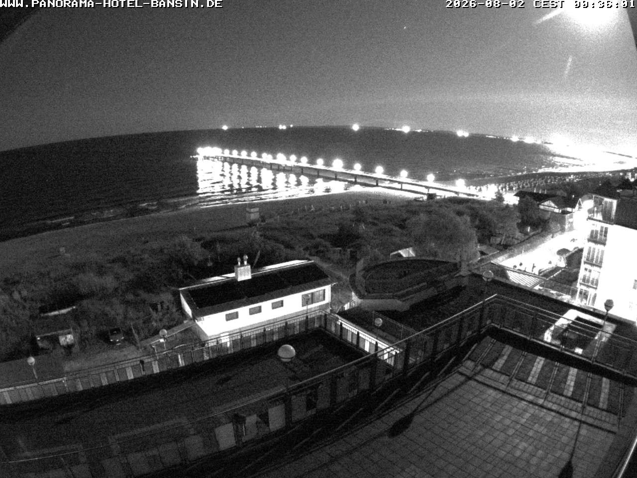 Archived image Webcam Pier Bansin at Baltic Sea - Island of Usedom