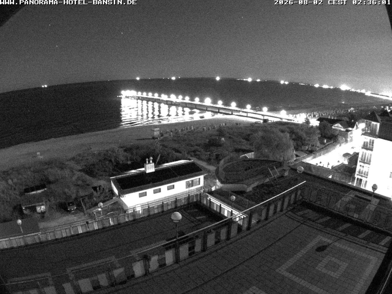 Archived image Webcam Pier Bansin at Baltic Sea - Island of Usedom