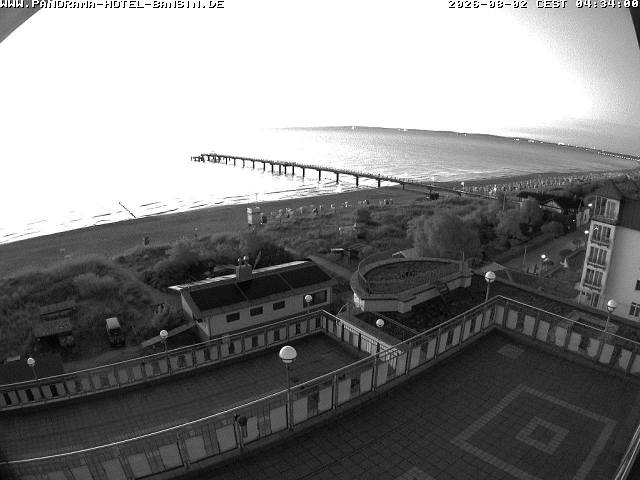 Archived image Webcam Pier Bansin at Baltic Sea - Island of Usedom