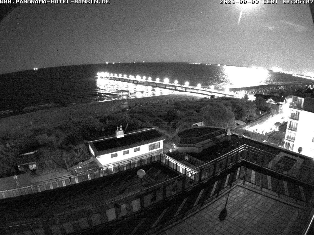 Archiv Foto Webcam Usedom: Ostseeblick an der Seebrücke Bansin