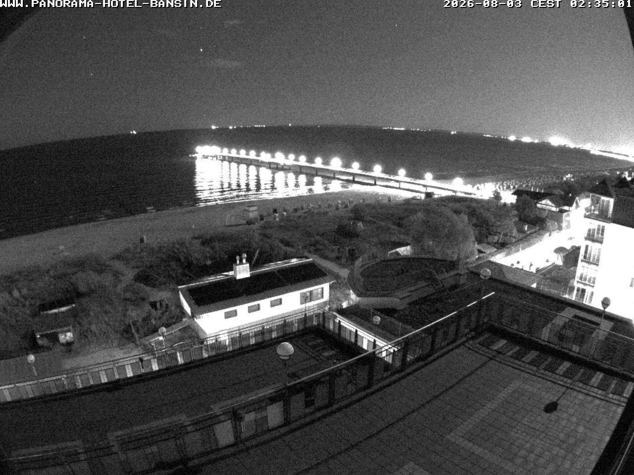 Archiv Foto Webcam Usedom: Ostseeblick an der Seebrücke Bansin
