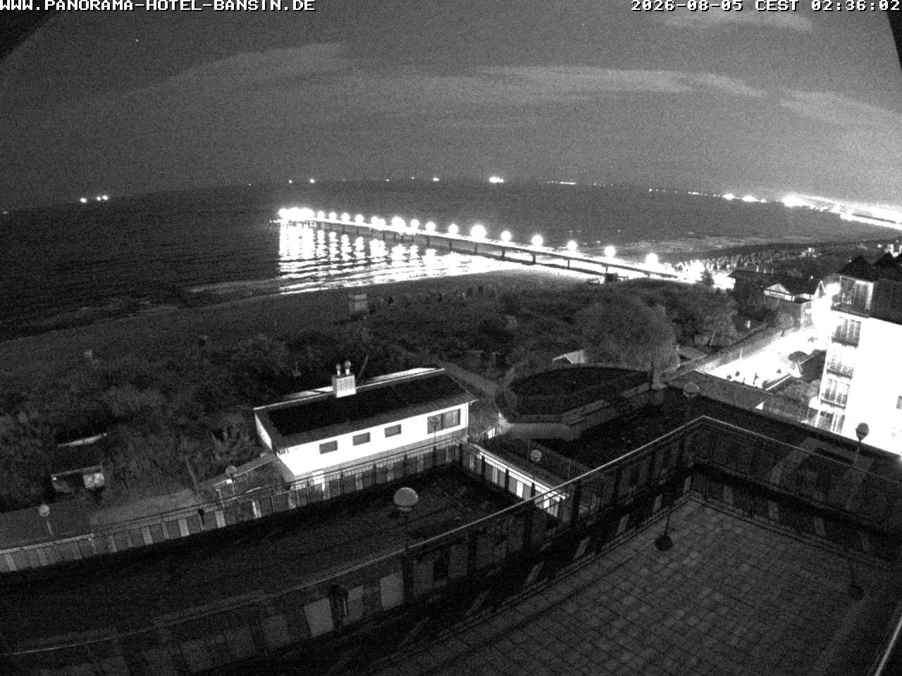 Archiv Foto Webcam Usedom: Ostseeblick an der Seebrücke Bansin