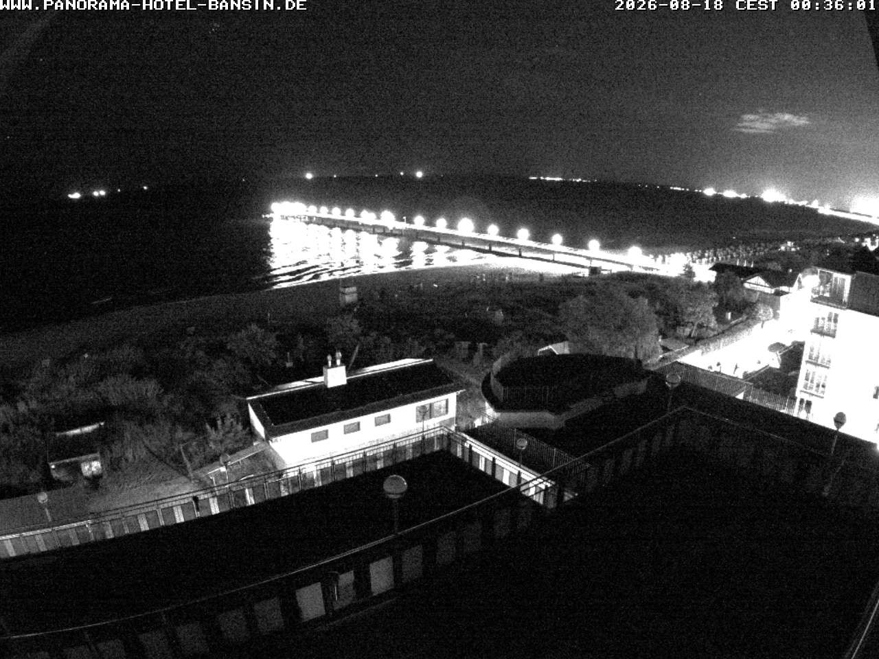 Archiv Foto Webcam Usedom: Ostseeblick an der Seebrücke Bansin