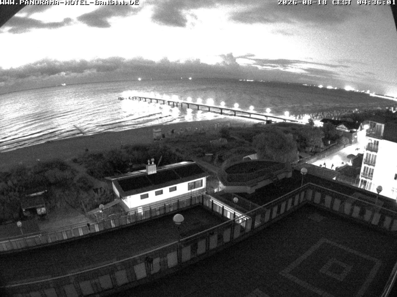 Archiv Foto Webcam Usedom: Ostseeblick an der Seebrücke Bansin