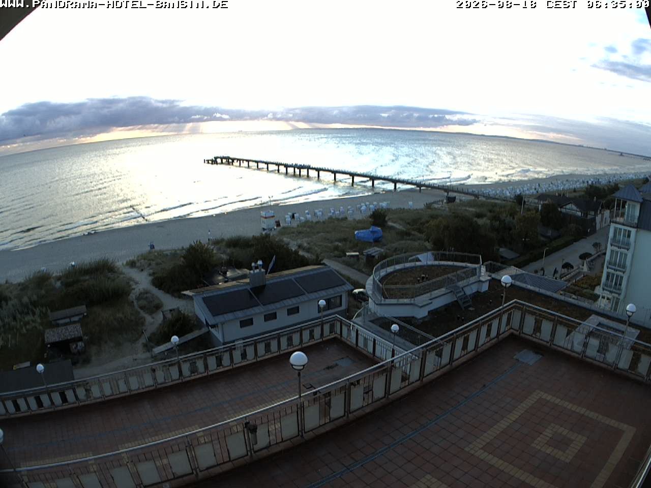 Archiv Foto Webcam Usedom: Ostseeblick an der Seebrücke Bansin