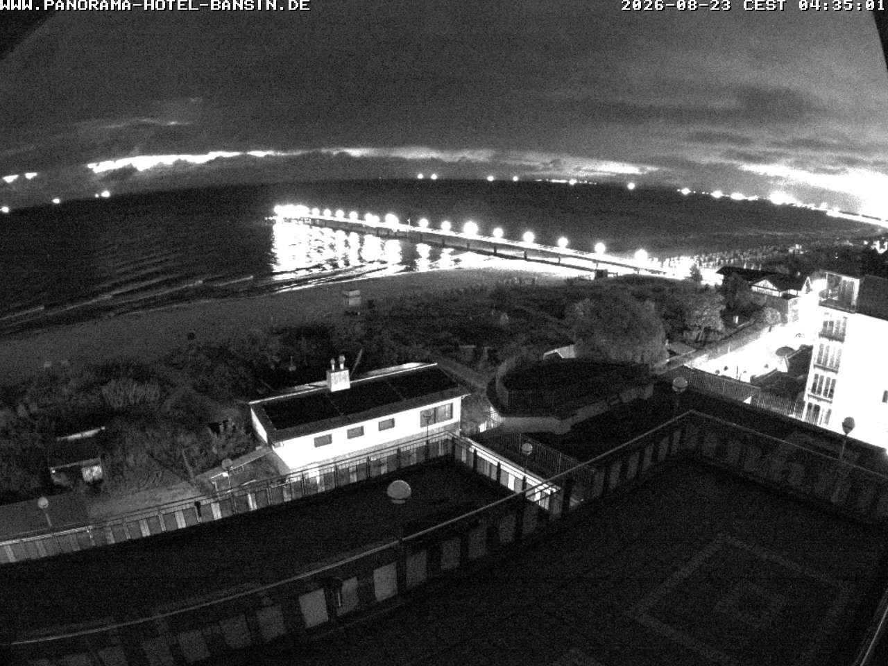 Archiv Foto Webcam Usedom: Ostseeblick an der Seebrücke Bansin