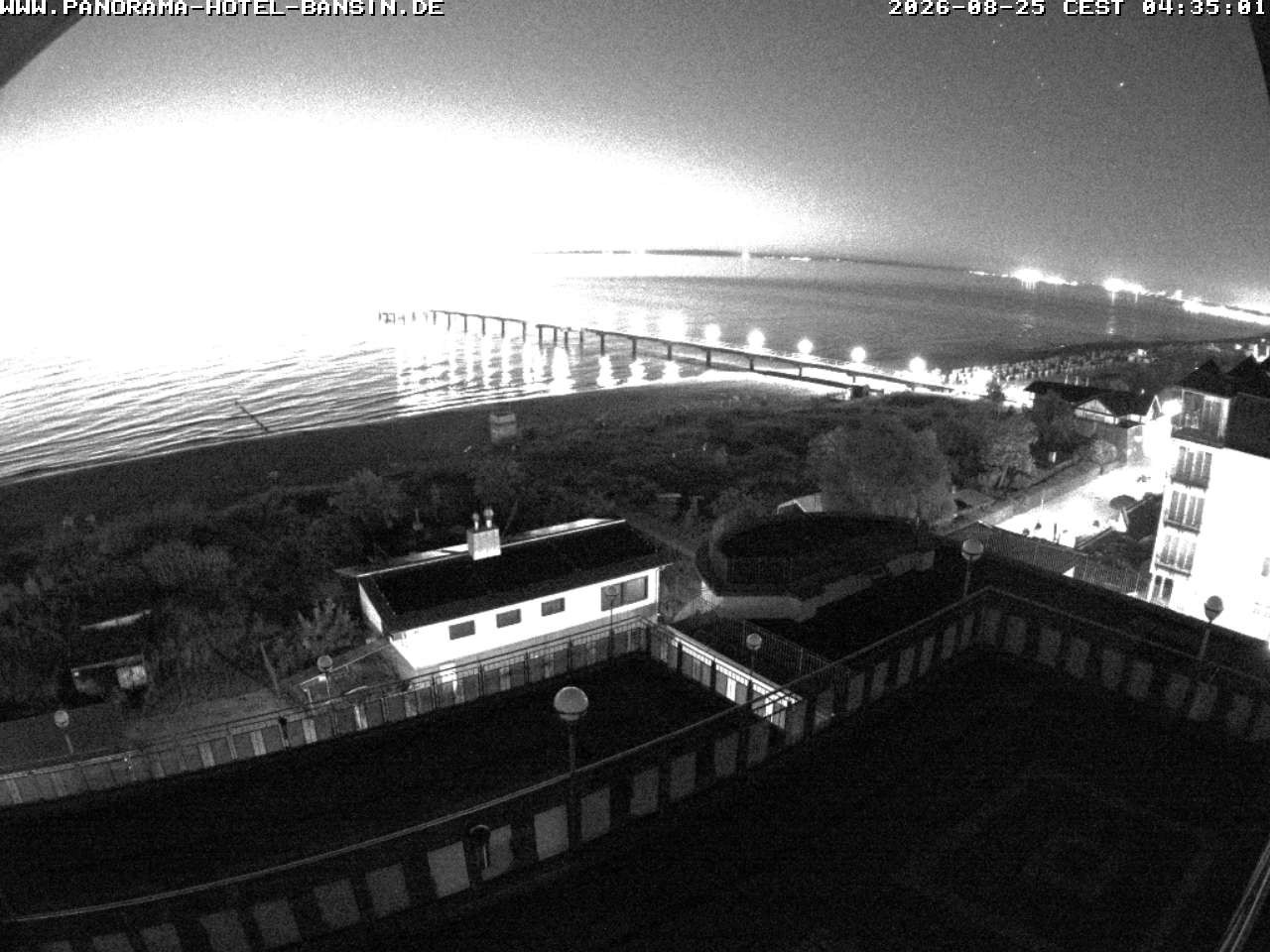 Archived image Webcam Pier Bansin at Baltic Sea - Island of Usedom