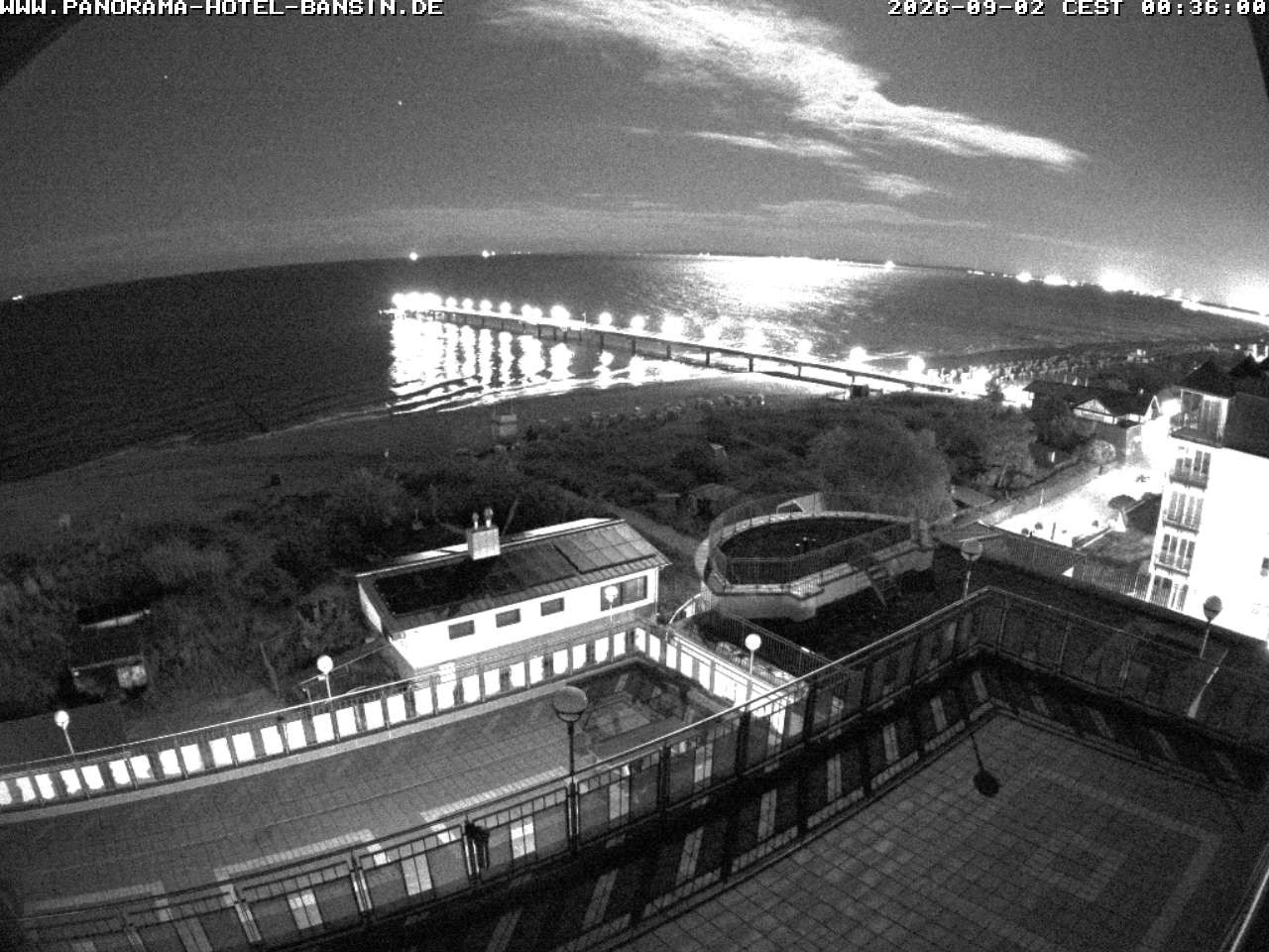 Archiv Foto Webcam Usedom: Ostseeblick an der Seebrücke Bansin
