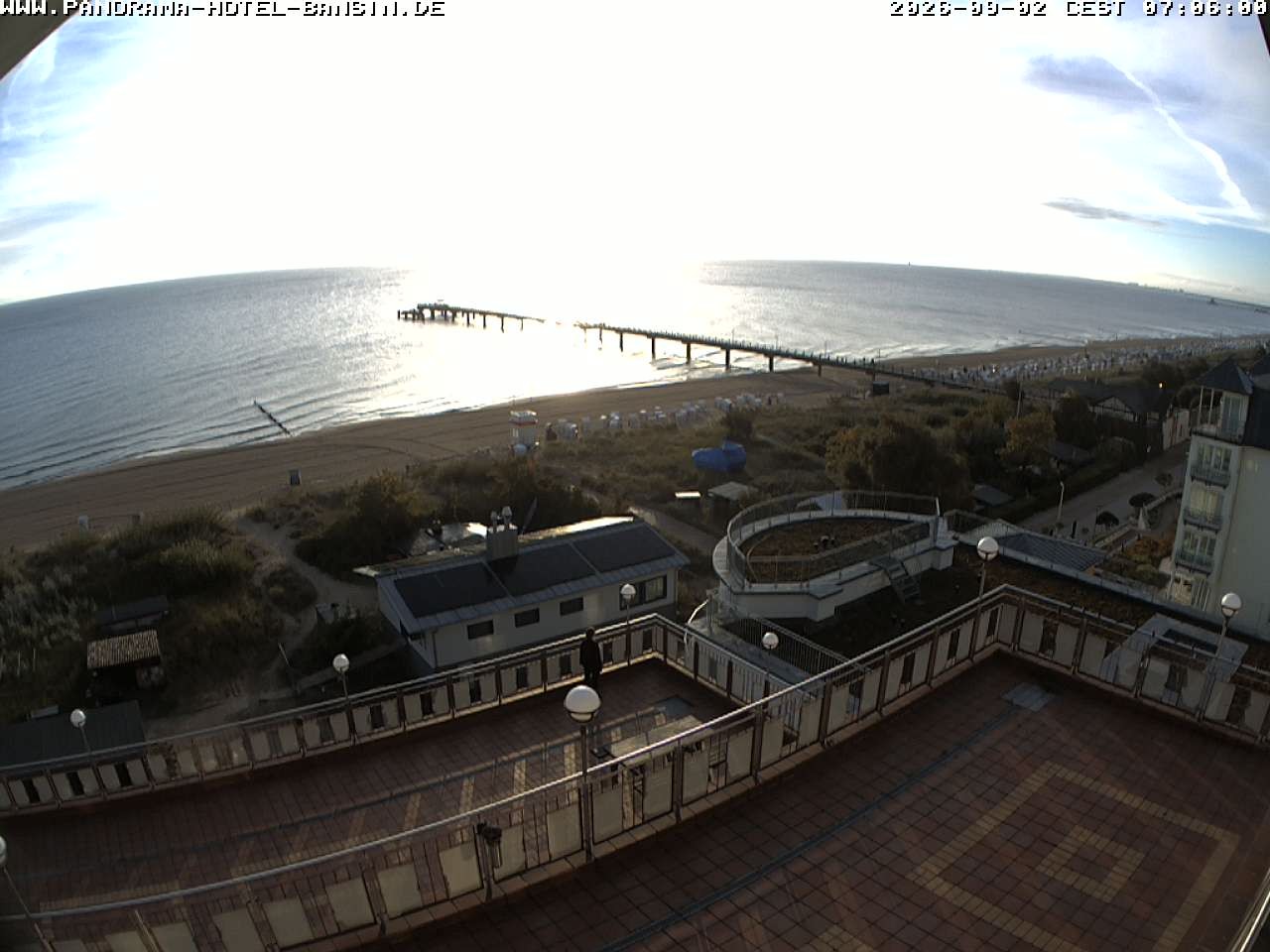 Archiv Foto Webcam Usedom: Ostseeblick an der Seebrücke Bansin
