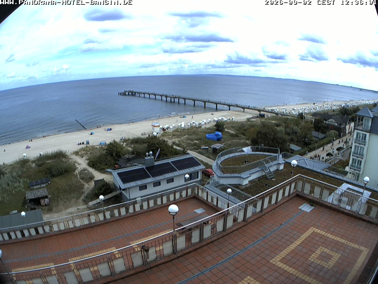 Archiv Foto Webcam Usedom: Ostseeblick an der Seebrücke Bansin