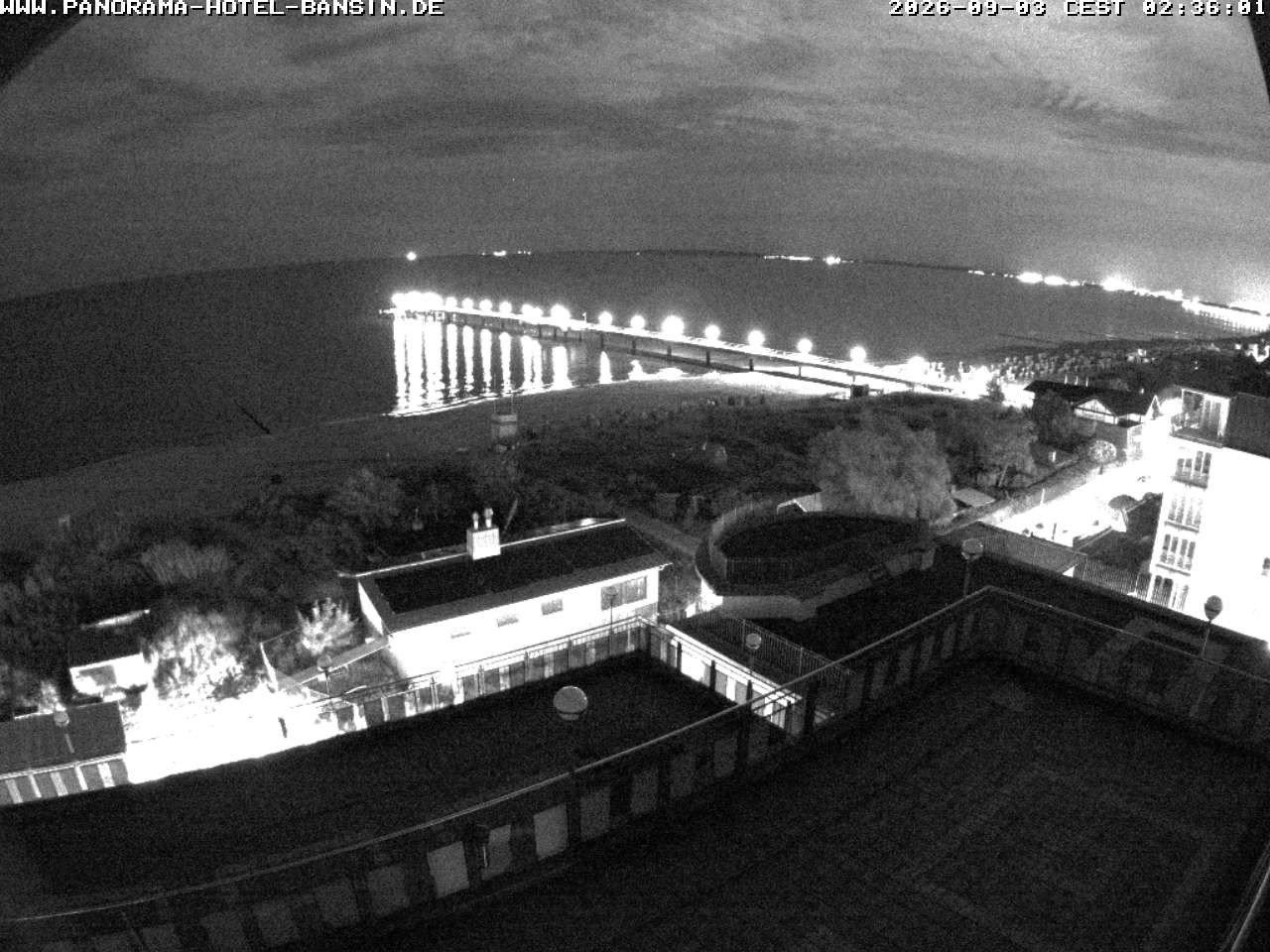 Archived image Webcam Pier Bansin at Baltic Sea - Island of Usedom