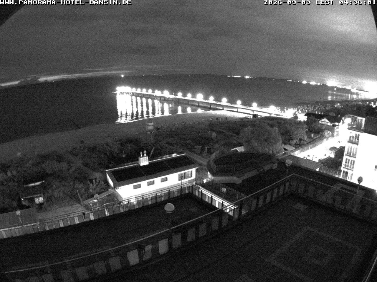 Archived image Webcam Pier Bansin at Baltic Sea - Island of Usedom