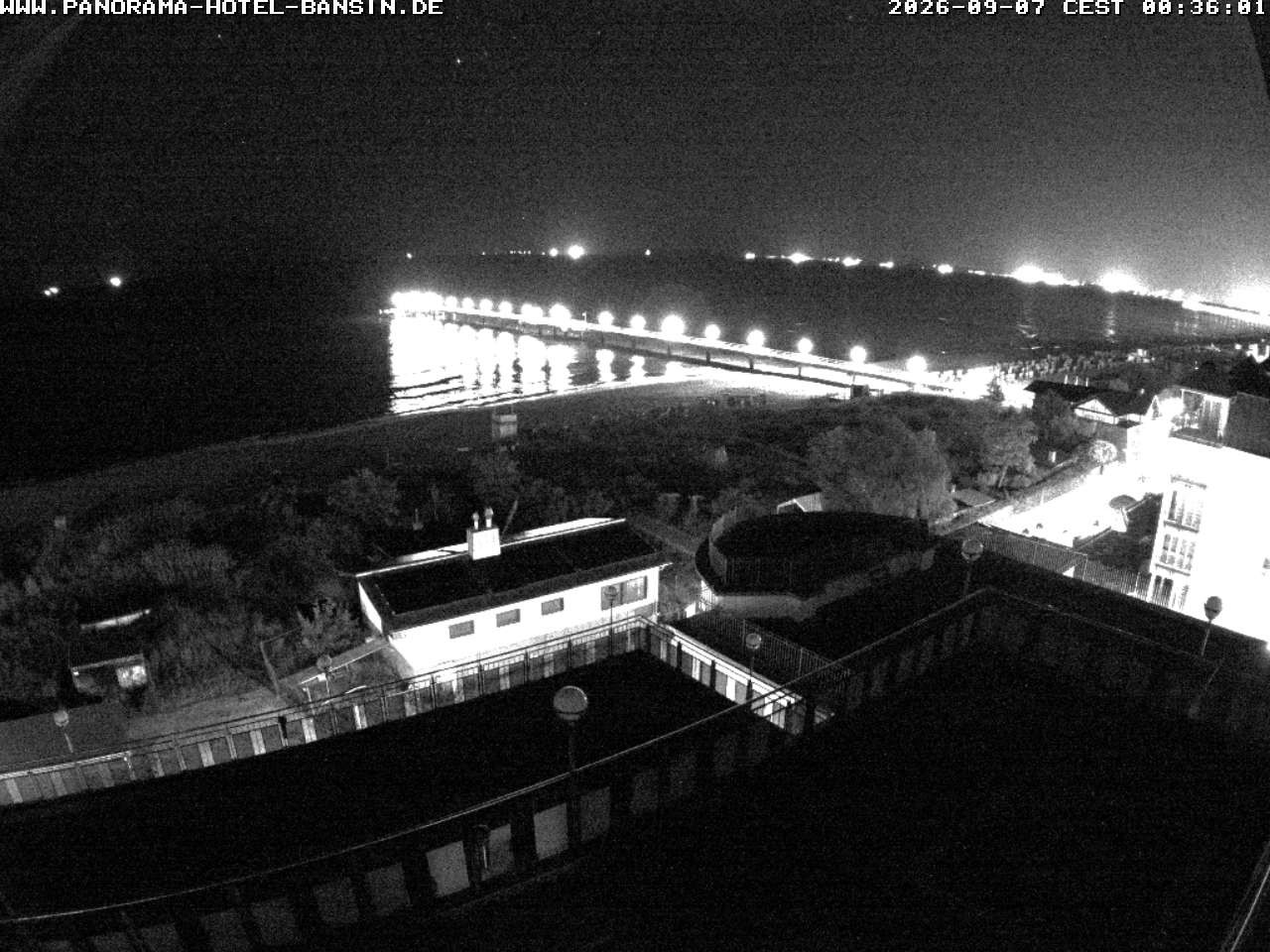 Archiv Foto Webcam Usedom: Ostseeblick an der Seebrücke Bansin