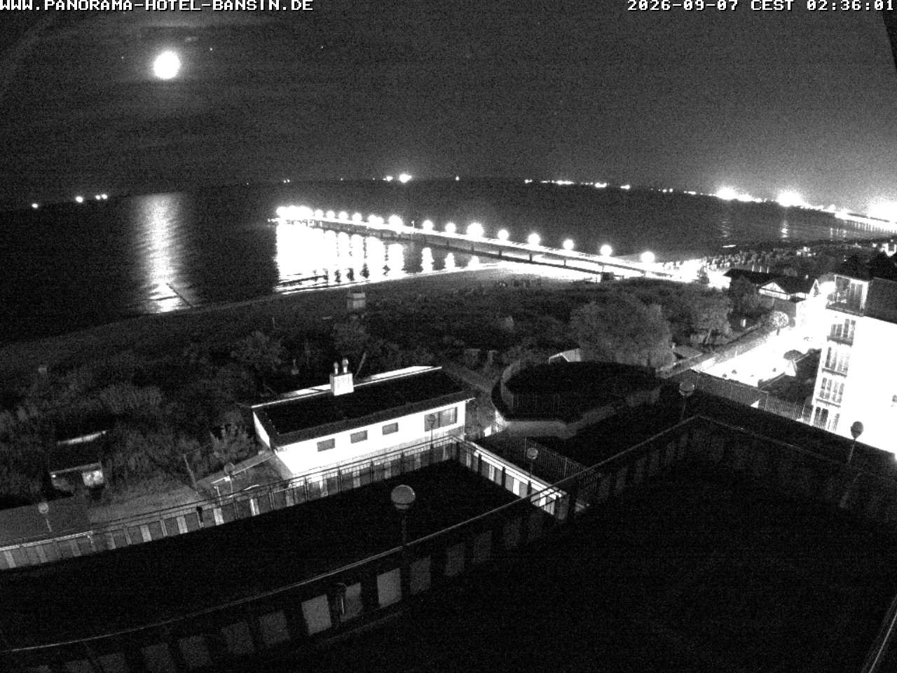 Archiv Foto Webcam Usedom: Ostseeblick an der Seebrücke Bansin