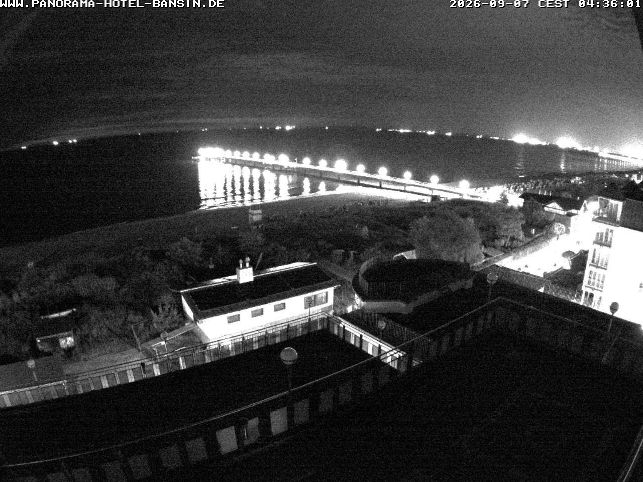 Archiv Foto Webcam Usedom: Ostseeblick an der Seebrücke Bansin