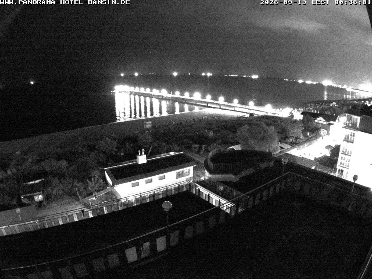 Archiv Foto Webcam Usedom: Ostseeblick an der Seebrücke Bansin