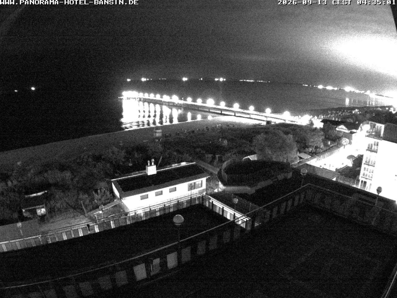 Archiv Foto Webcam Usedom: Ostseeblick an der Seebrücke Bansin
