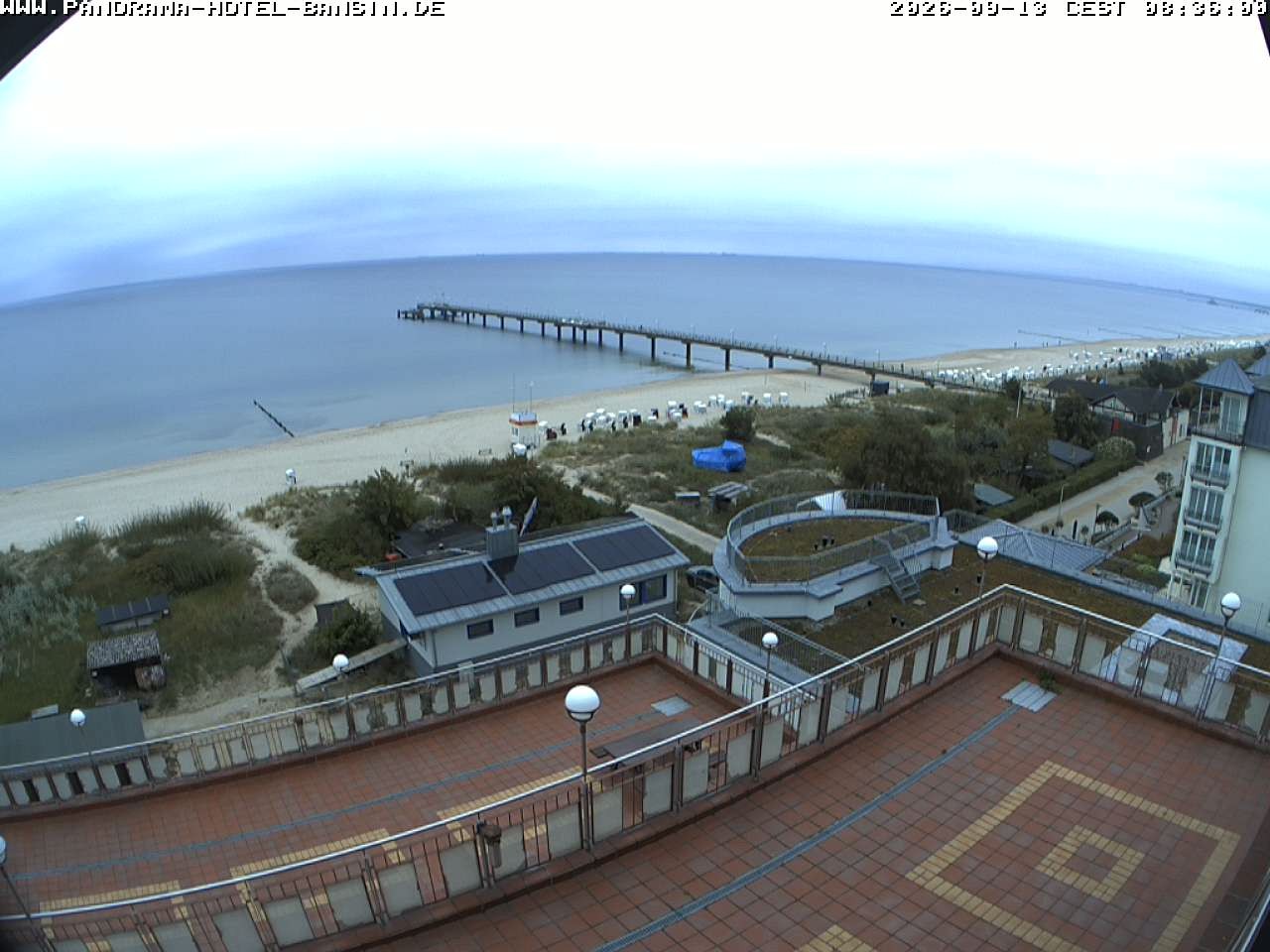 Archiv Foto Webcam Usedom: Ostseeblick an der Seebrücke Bansin