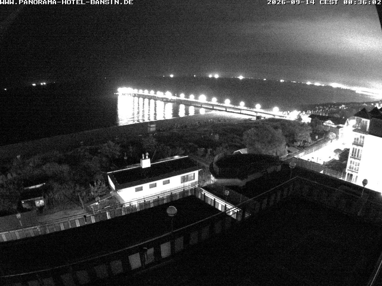 Archiv Foto Webcam Usedom: Ostseeblick an der Seebrücke Bansin