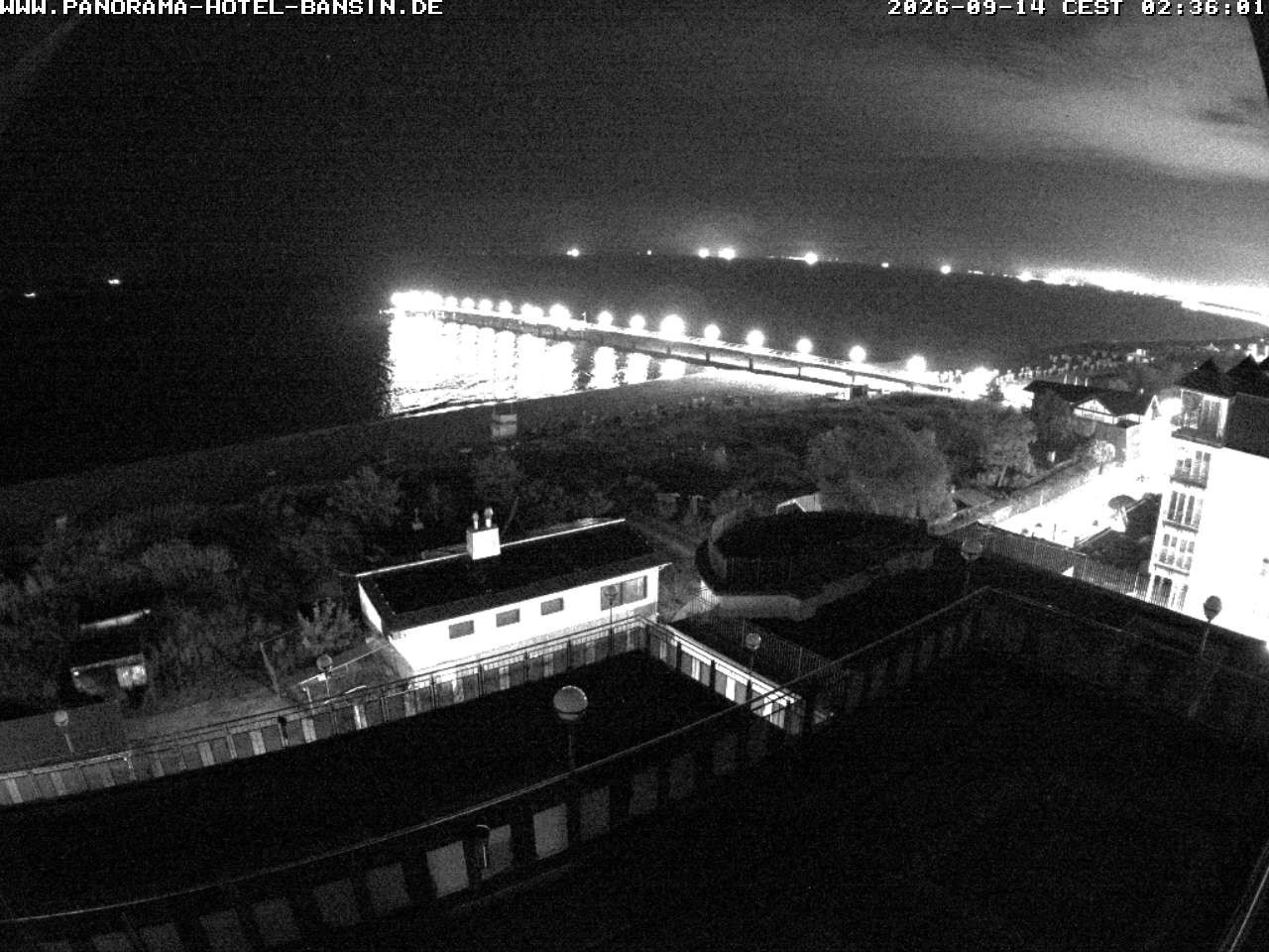 Archiv Foto Webcam Usedom: Ostseeblick an der Seebrücke Bansin