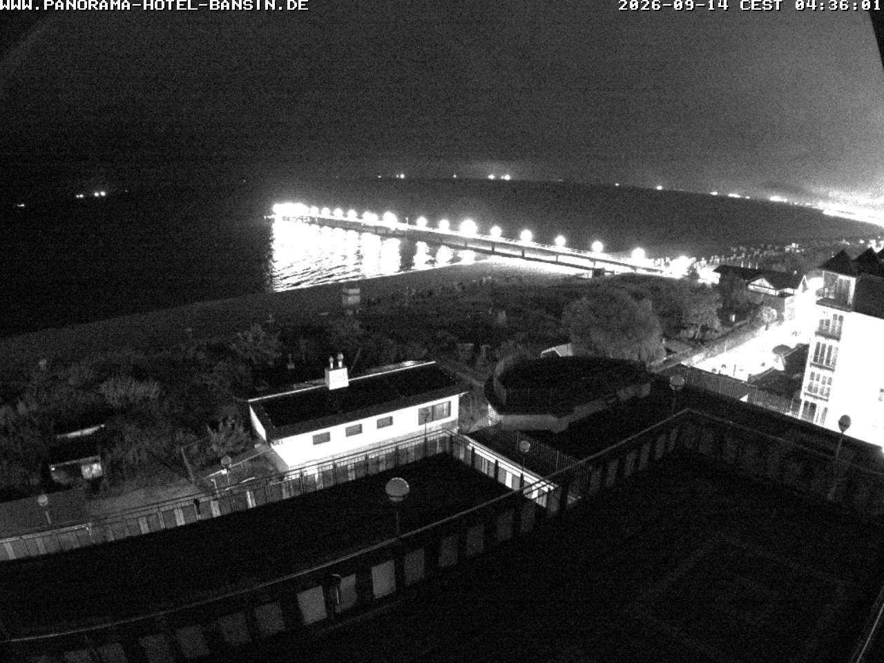 Archiv Foto Webcam Usedom: Ostseeblick an der Seebrücke Bansin