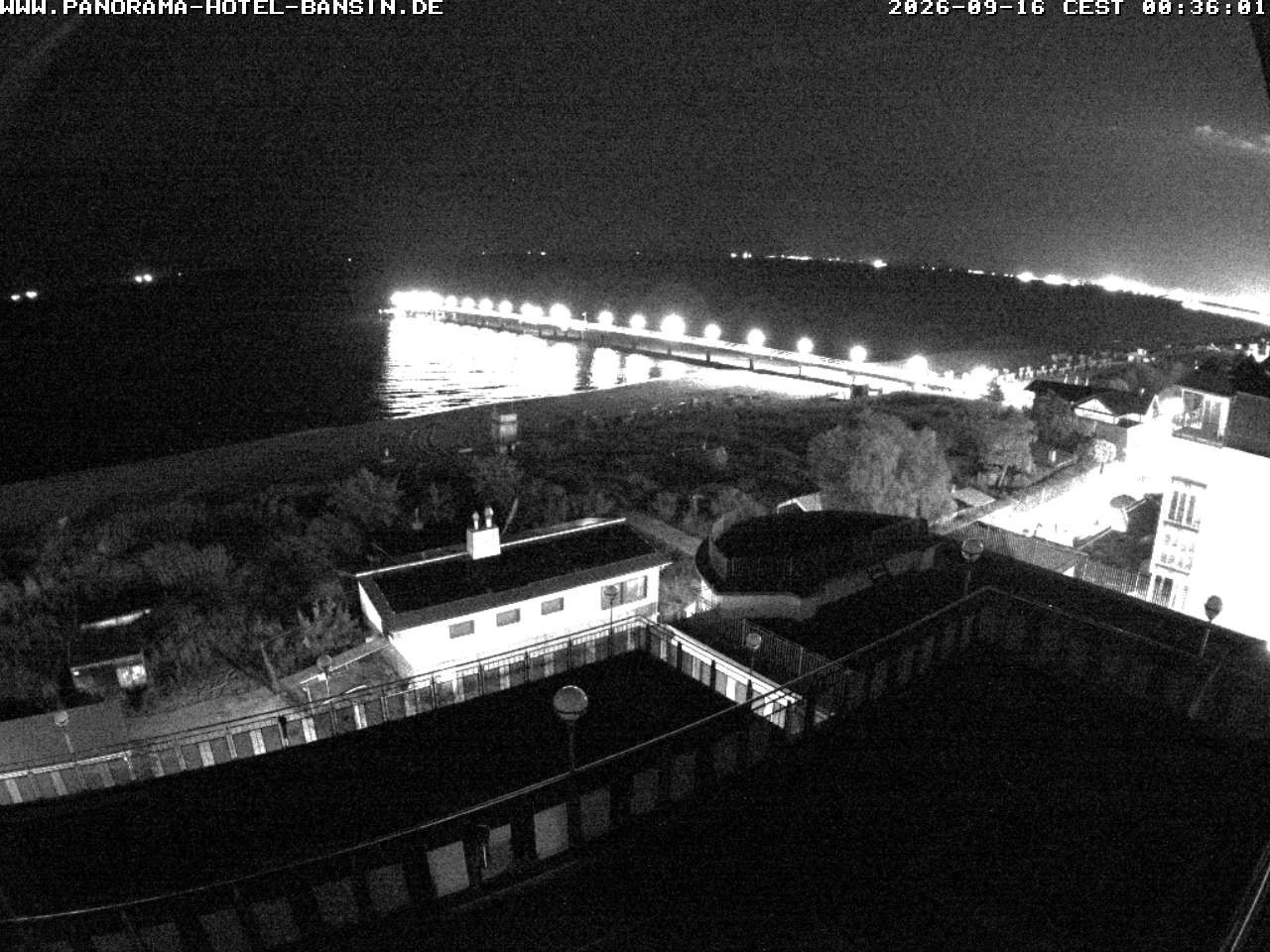 Archiv Foto Webcam Usedom: Ostseeblick an der Seebrücke Bansin
