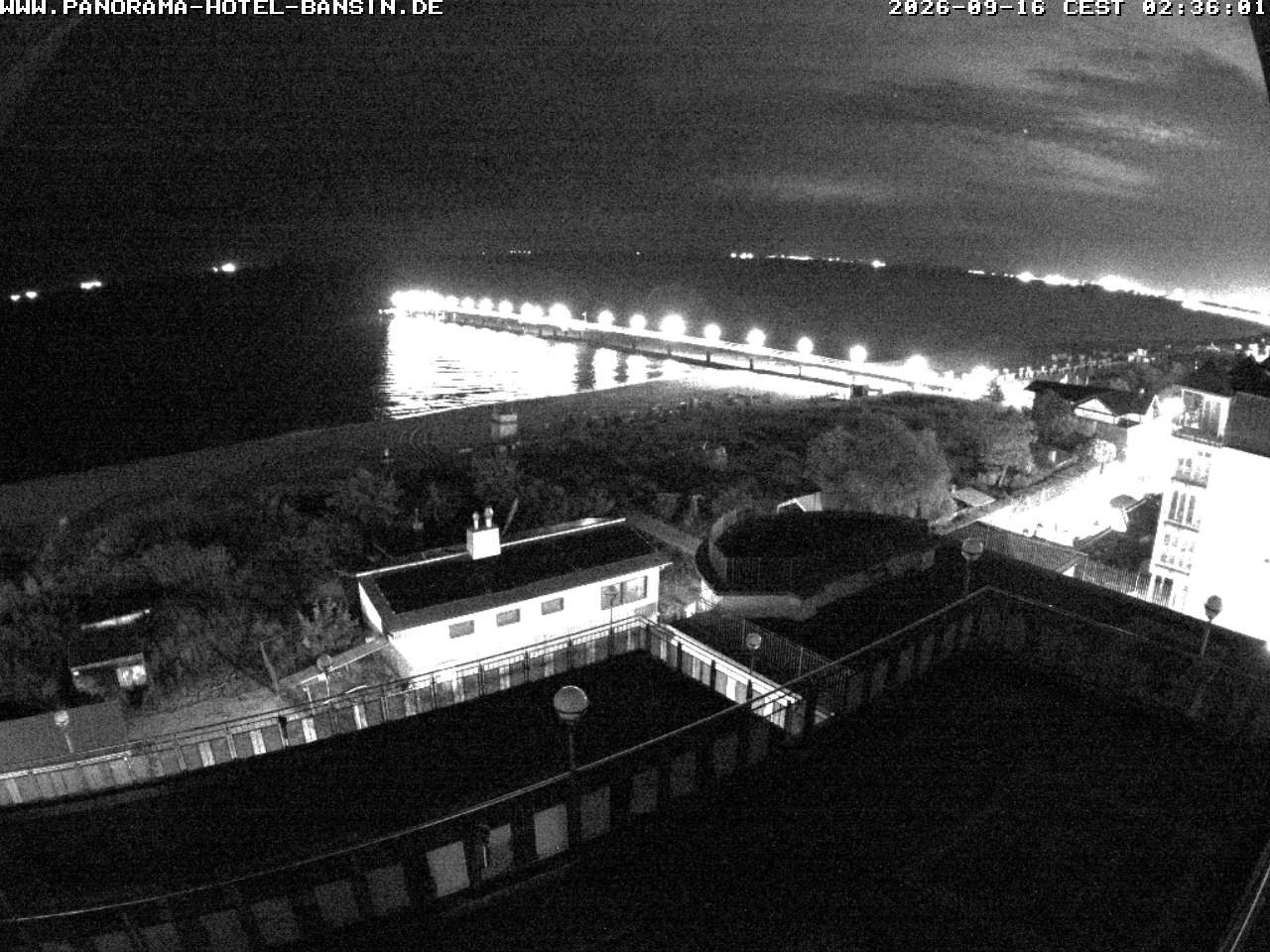Archiv Foto Webcam Usedom: Ostseeblick an der Seebrücke Bansin