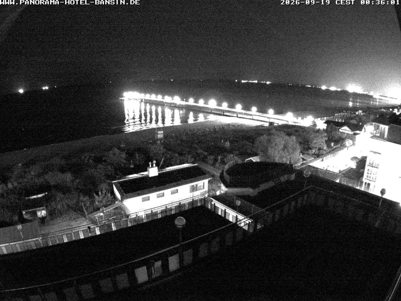 Archiv Foto Webcam Usedom: Ostseeblick an der Seebrücke Bansin