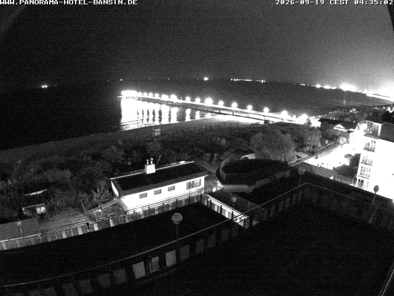 Archiv Foto Webcam Usedom: Ostseeblick an der Seebrücke Bansin