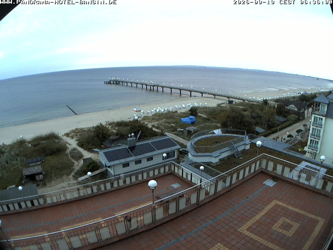 Archiv Foto Webcam Usedom: Ostseeblick an der Seebrücke Bansin