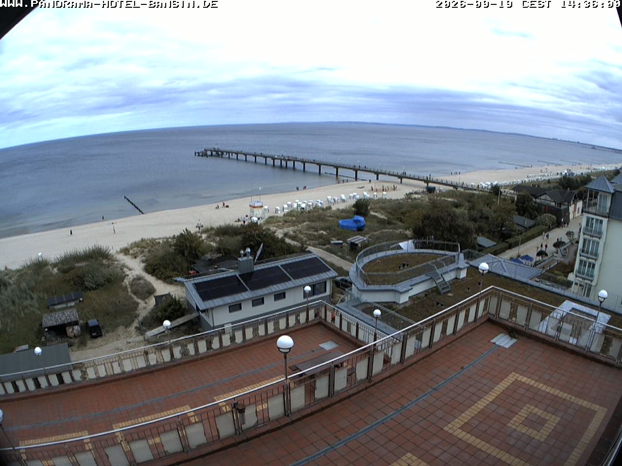 Archived image Webcam Pier Bansin at Baltic Sea - Island of Usedom