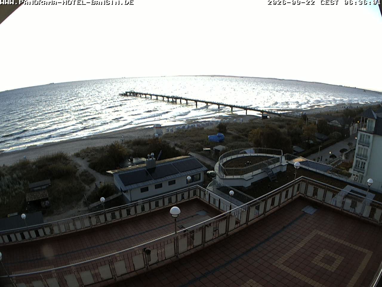 Archiv Foto Webcam Usedom: Ostseeblick an der Seebrücke Bansin
