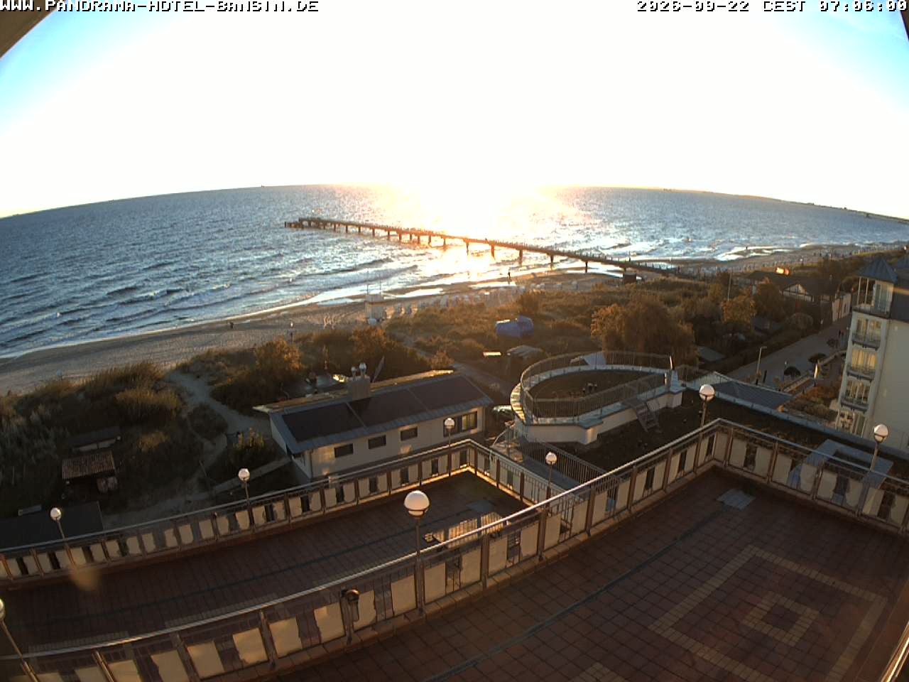 Archiv Foto Webcam Usedom: Ostseeblick an der Seebrücke Bansin