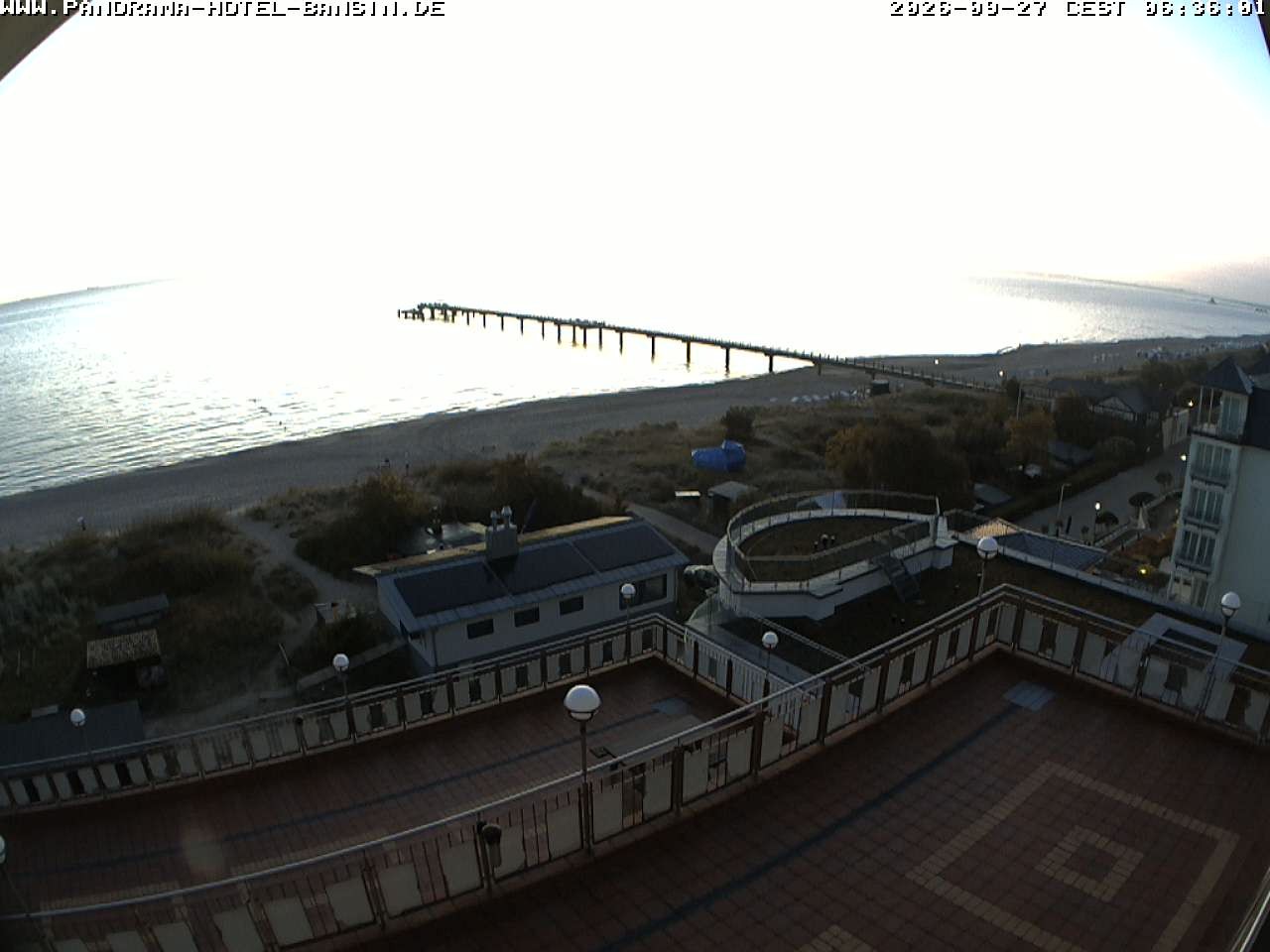 Archiv Foto Webcam Usedom: Ostseeblick an der Seebrücke Bansin