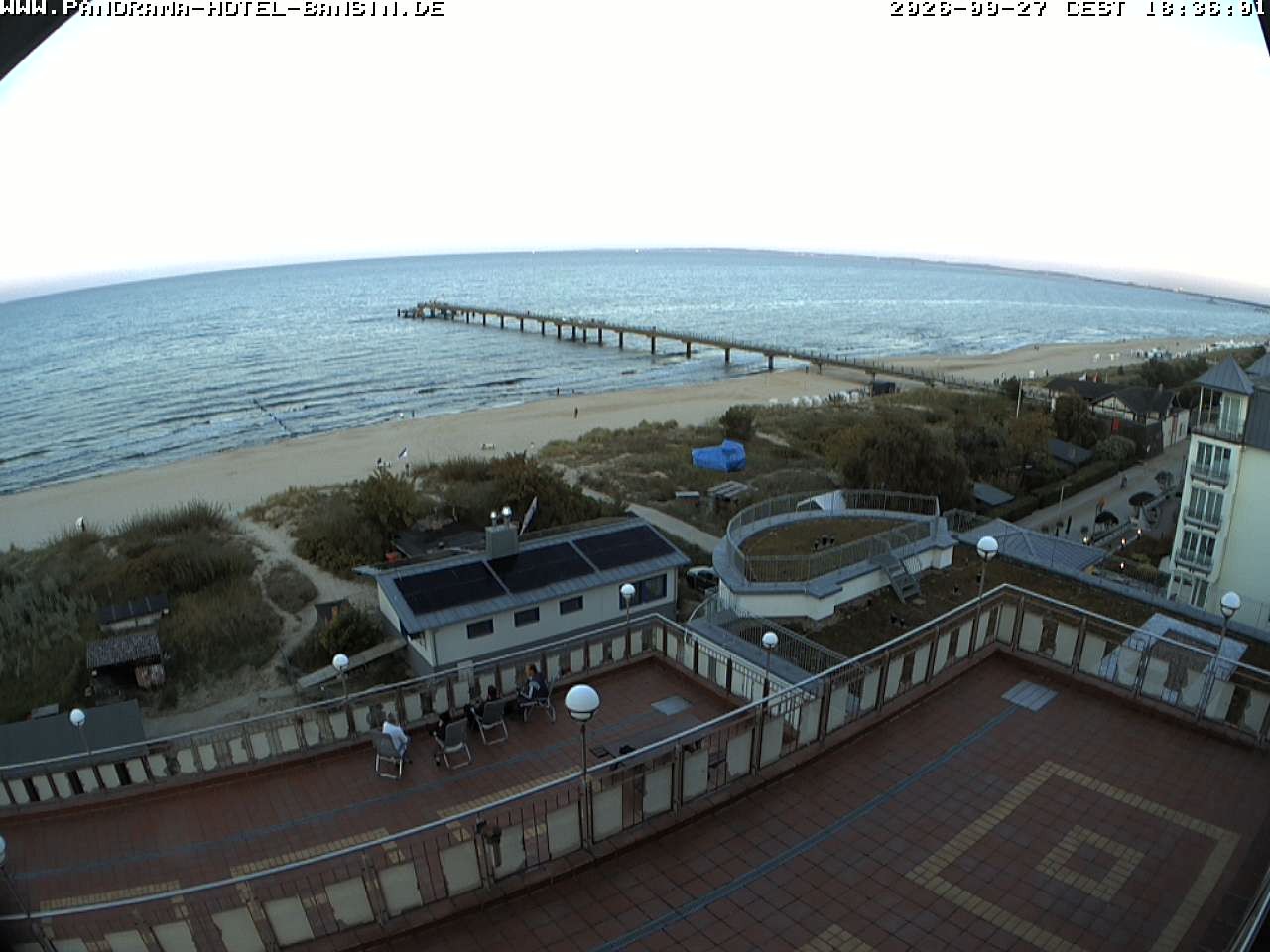 Archiv Foto Webcam Usedom: Ostseeblick an der Seebrücke Bansin