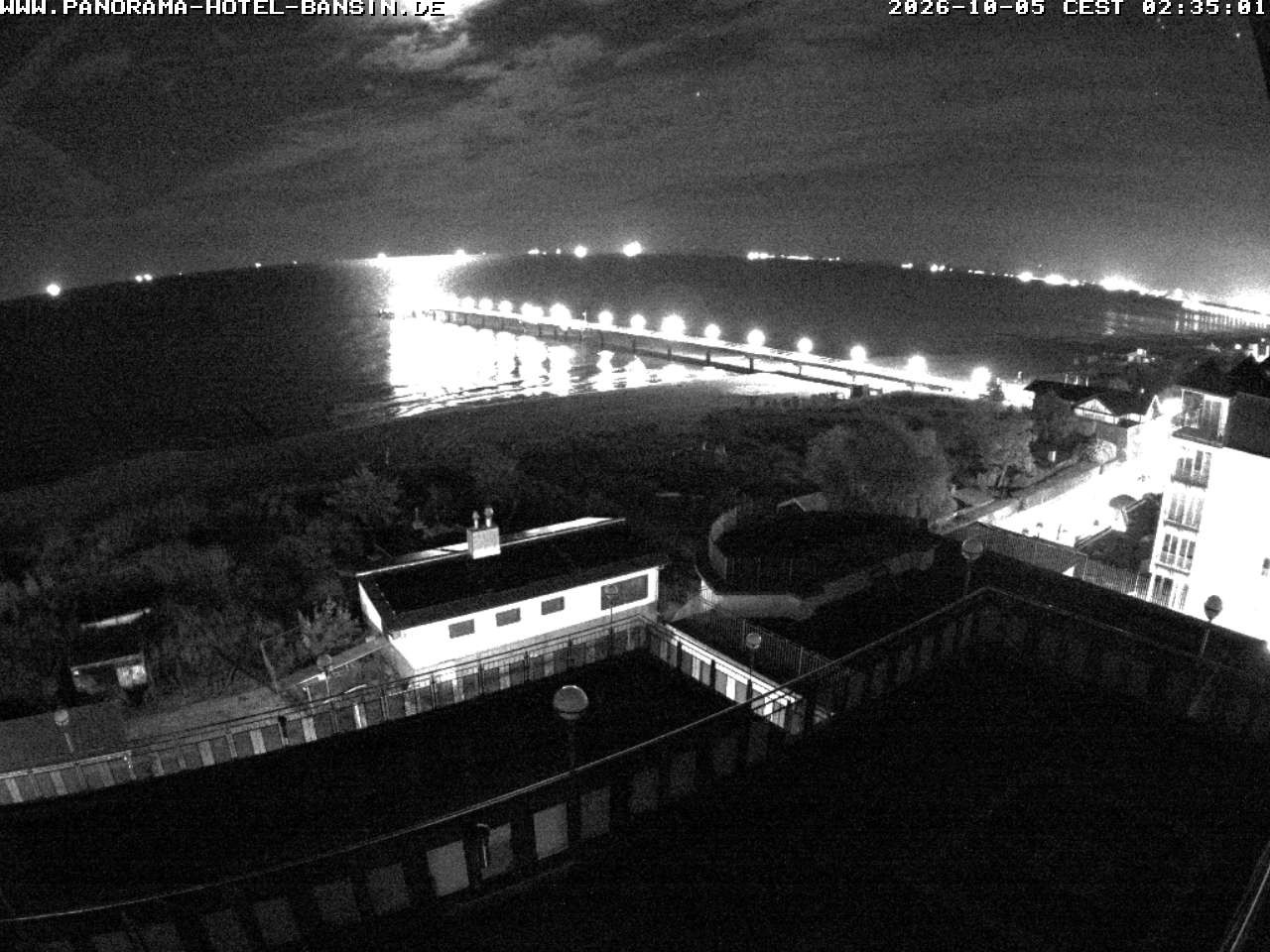 Archiv Foto Webcam Usedom: Ostseeblick an der Seebrücke Bansin