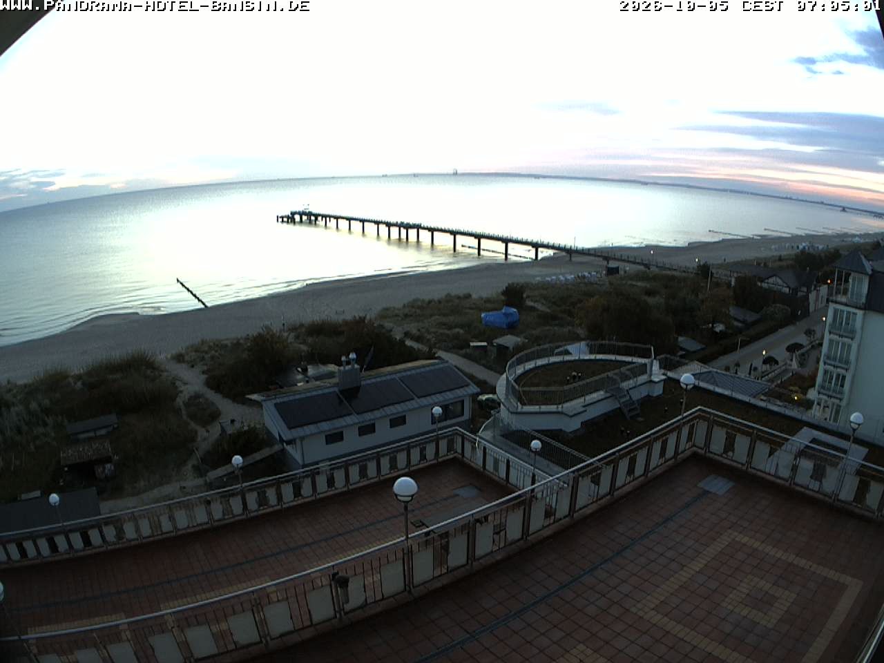 Archiv Foto Webcam Usedom: Ostseeblick an der Seebrücke Bansin