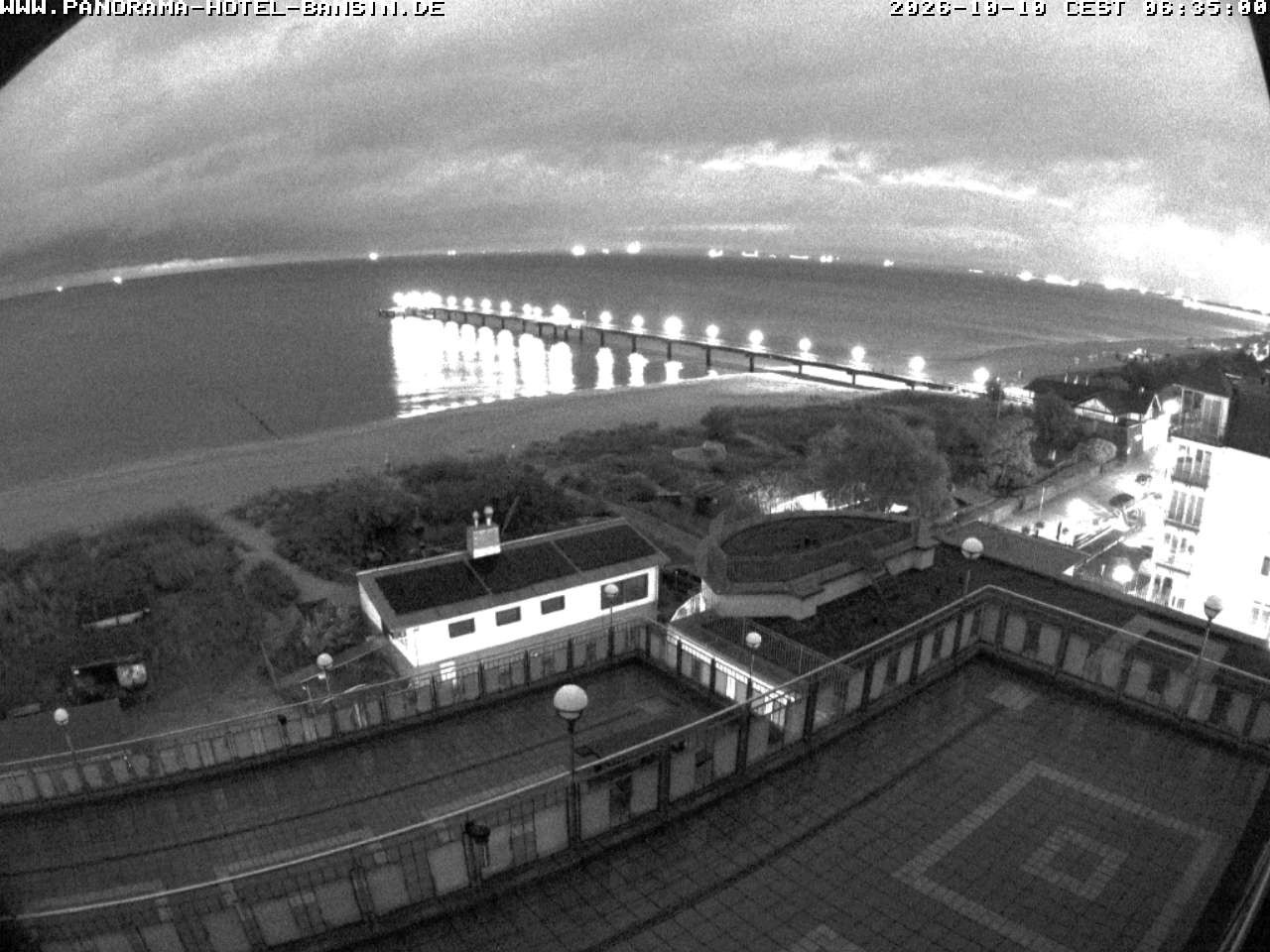 Archiv Foto Webcam Usedom: Ostseeblick an der Seebrücke Bansin