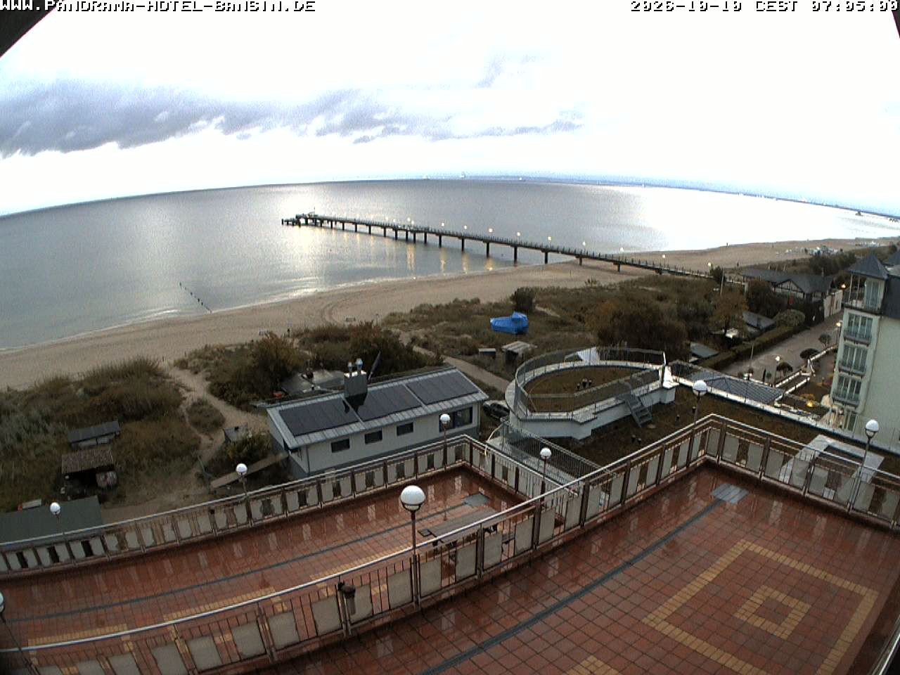 Archiv Foto Webcam Usedom: Ostseeblick an der Seebrücke Bansin