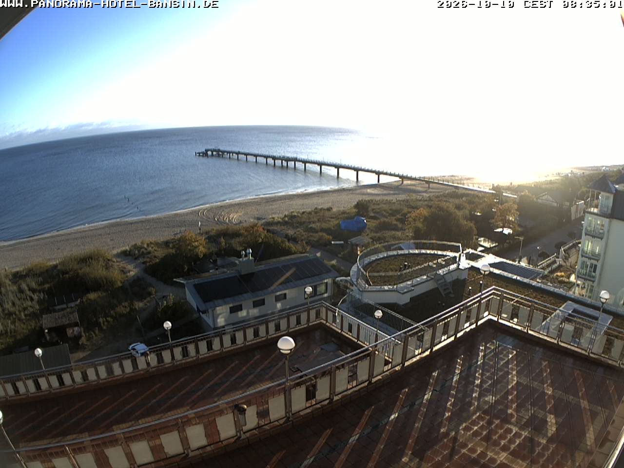 Archiv Foto Webcam Usedom: Ostseeblick an der Seebrücke Bansin