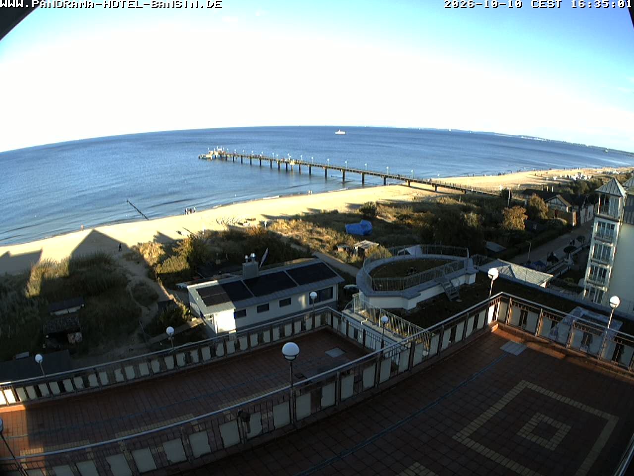 Archiv Foto Webcam Usedom: Ostseeblick an der Seebrücke Bansin