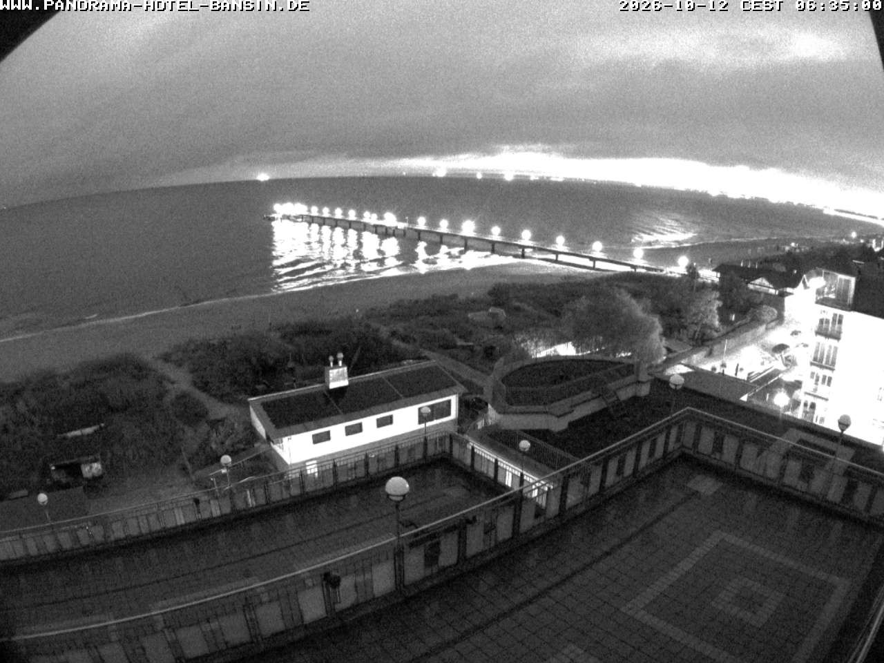 Archiv Foto Webcam Usedom: Ostseeblick an der Seebrücke Bansin