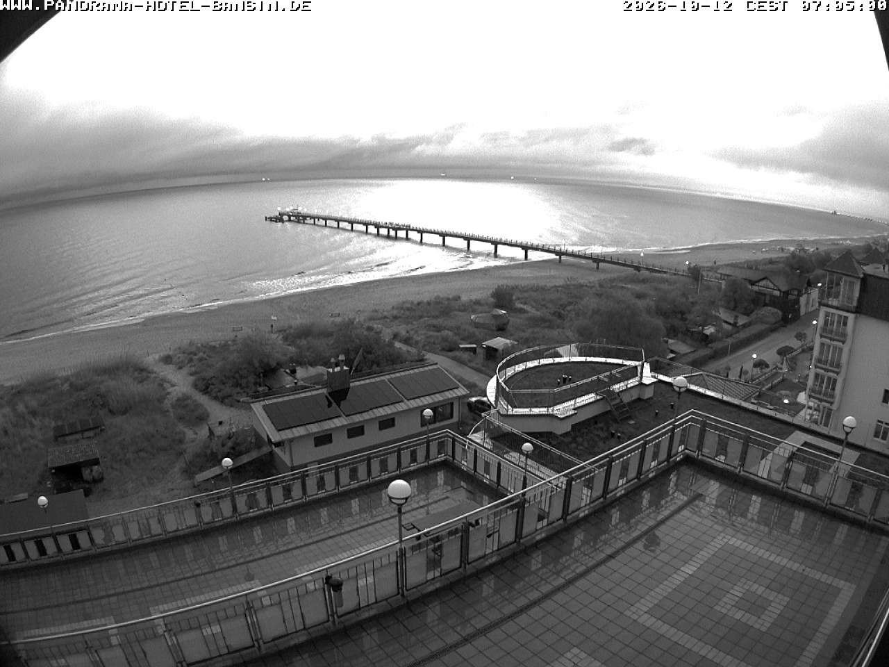 Archiv Foto Webcam Usedom: Ostseeblick an der Seebrücke Bansin