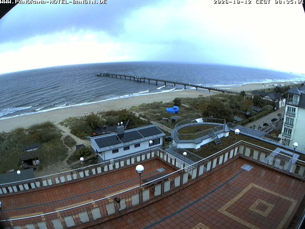 Archiv Foto Webcam Usedom: Ostseeblick an der Seebrücke Bansin