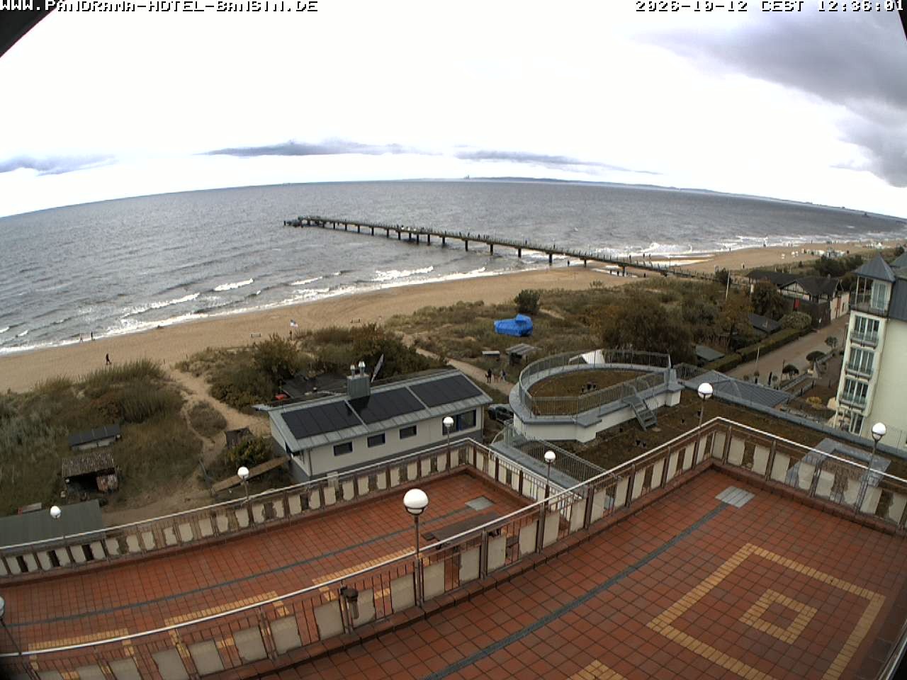 Archiv Foto Webcam Usedom: Ostseeblick an der Seebrücke Bansin