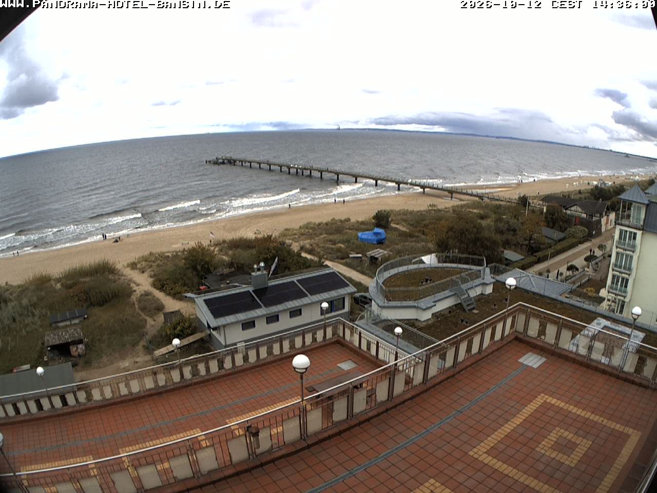 Archiv Foto Webcam Usedom: Ostseeblick an der Seebrücke Bansin
