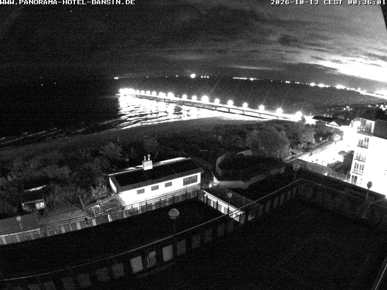 Archiv Foto Webcam Usedom: Ostseeblick an der Seebrücke Bansin