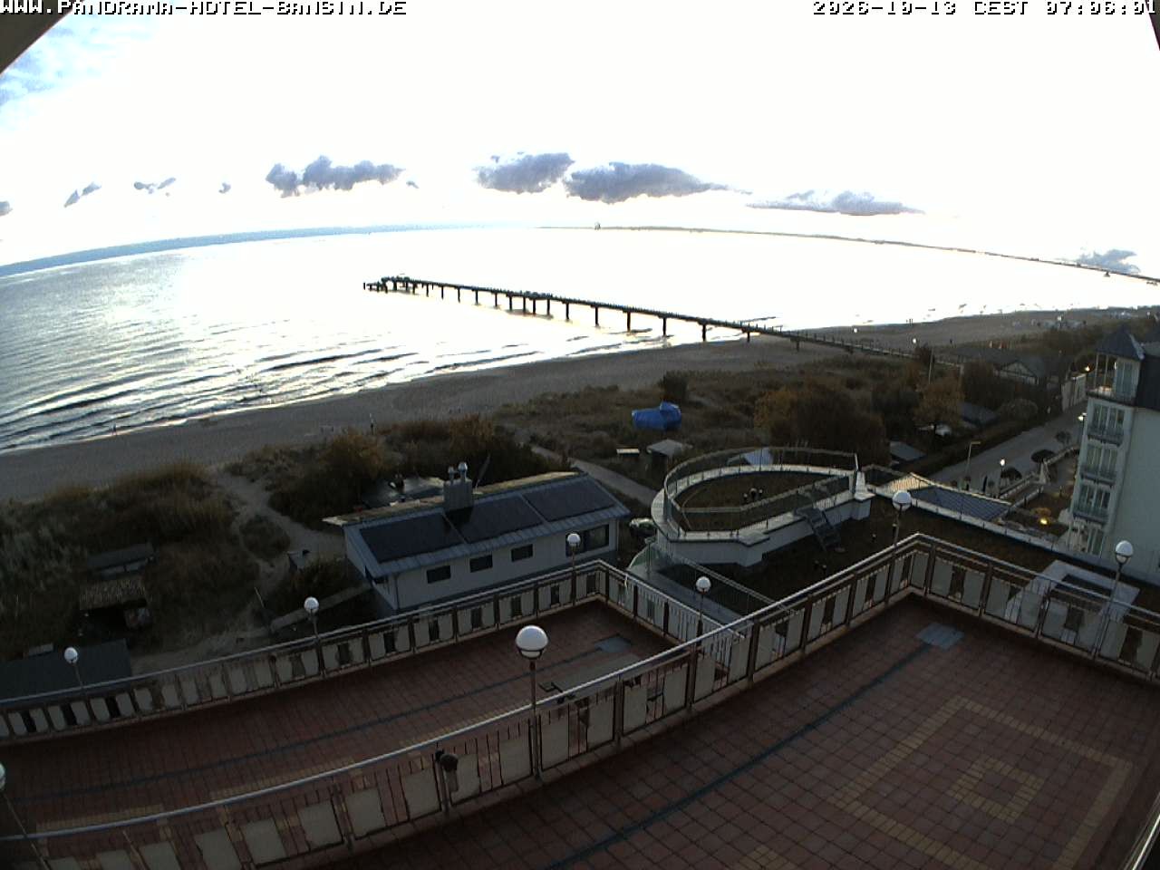 Archiv Foto Webcam Usedom: Ostseeblick an der Seebrücke Bansin